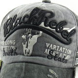 Old Bull Head Explosive Baseball Cap Washed Men and Women Sun Hat