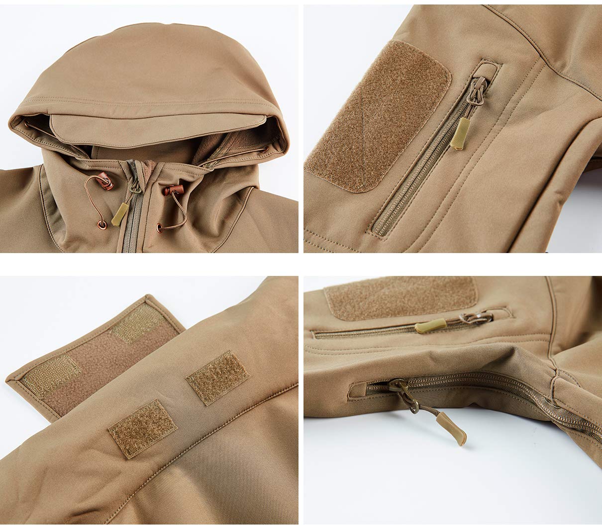 Men's Outdoor Windproof Waterproof Warm Breathable Jacket