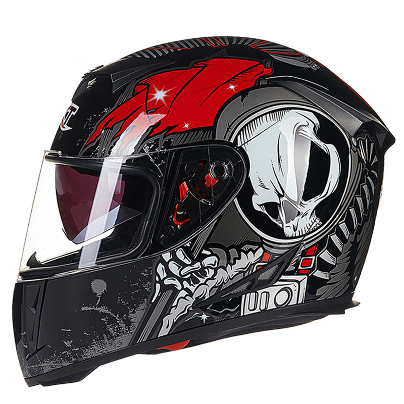 Shark G358 Full Face Motorcycle Helmet with Dual Visors