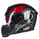Shark G358 Full Face Motorcycle Helmet with Dual Visors