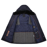 Satin Packable Built-in Thermometer Padded Winter Jacket
