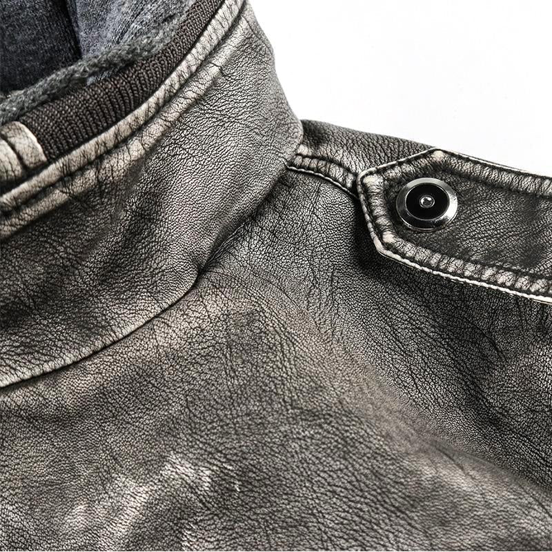 Vintage Moto Leather Jacket