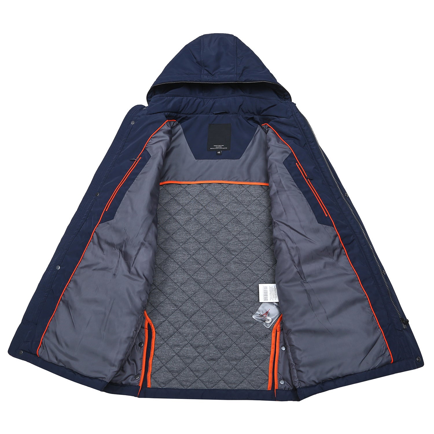 Quilted Casual Flap Pocket Jacket