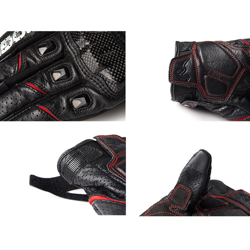 Motorcycle Racing Summer Leather Gloves