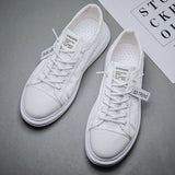 Men Daily Ice Silk Cloth Breathable Quick Drying Casual Sneakers