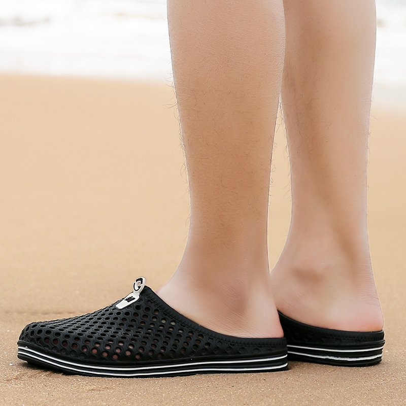 Men Comfort Soft Warm Plush Lining Slip On Casual Home Slippers