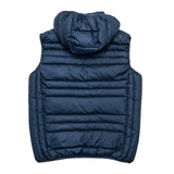 Detachable-Hooded Casual Padded Vest