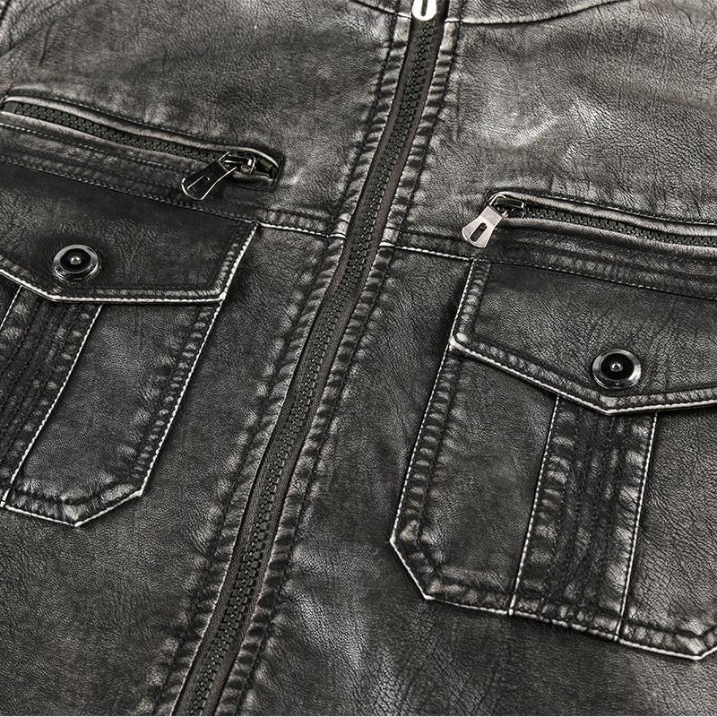 Vintage Moto Leather Jacket