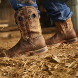 Men's Waterproof Western Boots Cowboy Boots