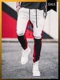 Fashion Casual Paneled Pants
