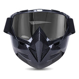 Motorcycle Goggles with Cool Detachable Face Shield