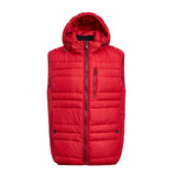 Detachable-Hooded Casual Padded Vest
