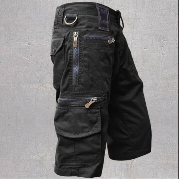 Men's Versatile Multi-Pocket Waterproof Tactical Shorts