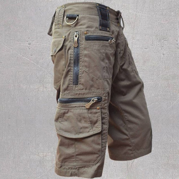 Men's Versatile Multi-Pocket Waterproof Tactical Shorts