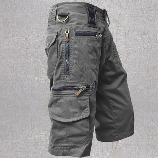 Men's Versatile Multi-Pocket Waterproof Tactical Shorts