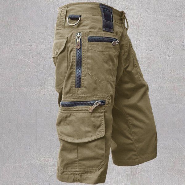 Men's Versatile Multi-Pocket Waterproof Tactical Shorts