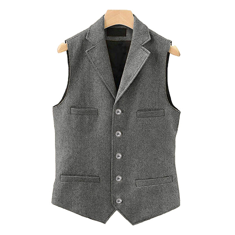 MEN'S CLASSIC SUIT VEST