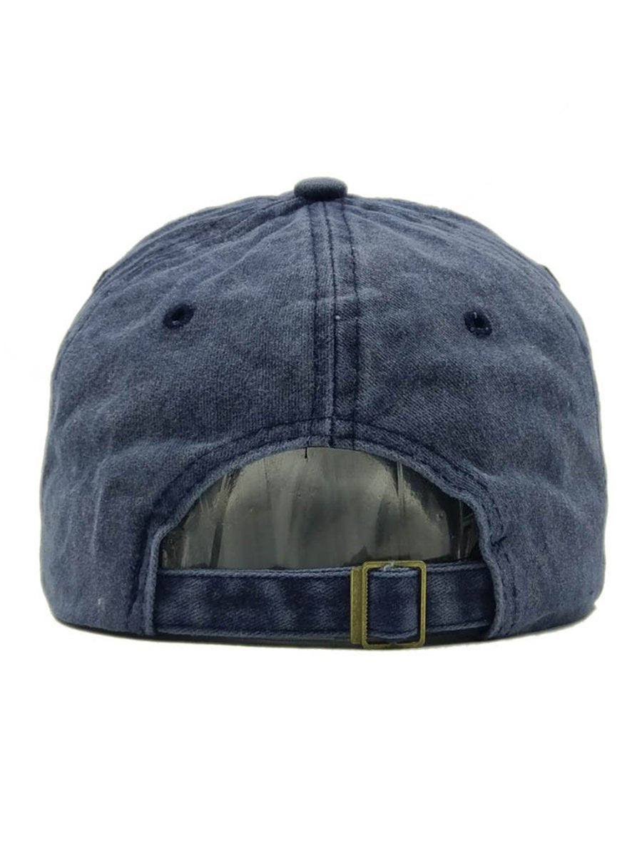Original Flavor Shark Embroidery Duck Tongue Cap