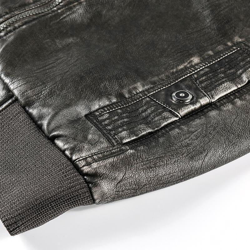 Vintage Moto Leather Jacket