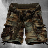 Mens Outdoor Camouflage Casual Shorts