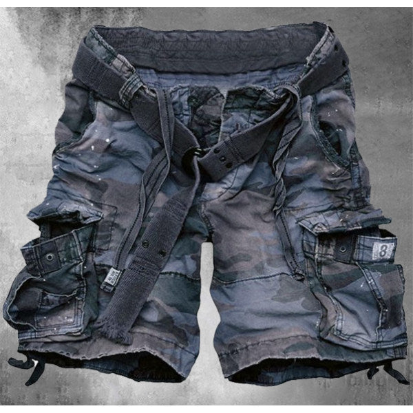 Mens Outdoor Camouflage Casual Shorts