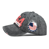 Mens Outdoor 1964 Embroidery America Baseball Cap