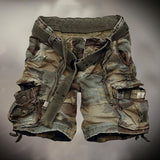 Mens Outdoor Camouflage Casual Shorts