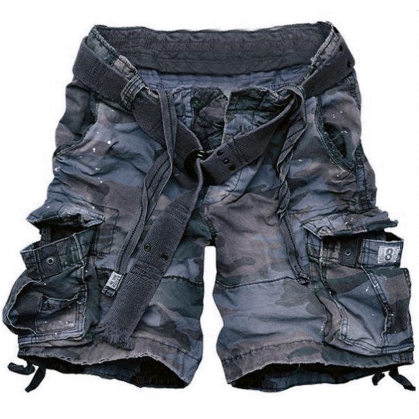 Mens Outdoor Camouflage Casual Shorts