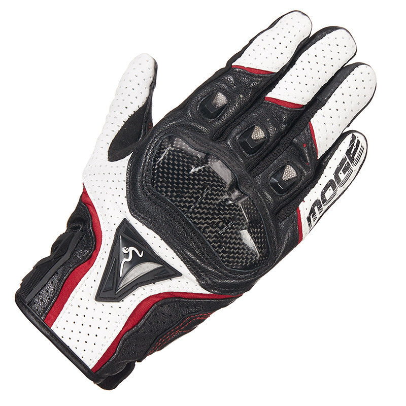 Motorcycle Racing Summer Leather Gloves