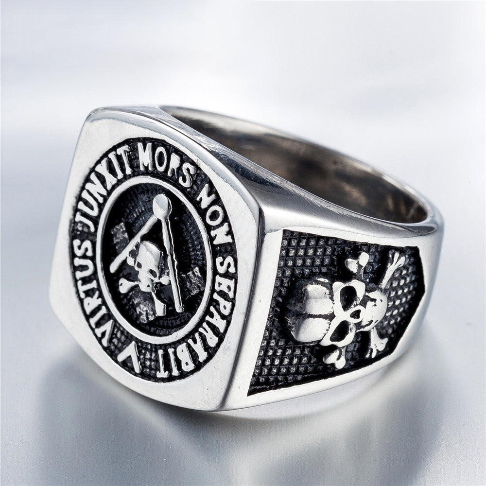 Masonic Skull Ring