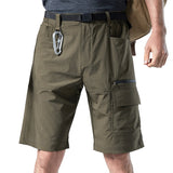 Hiking Zipper Pocket Cargo Shorts (Not Belt And Safety)