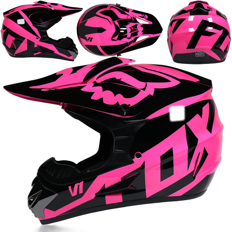 Alliance 202 Pink Motorcycle Racing Helmet