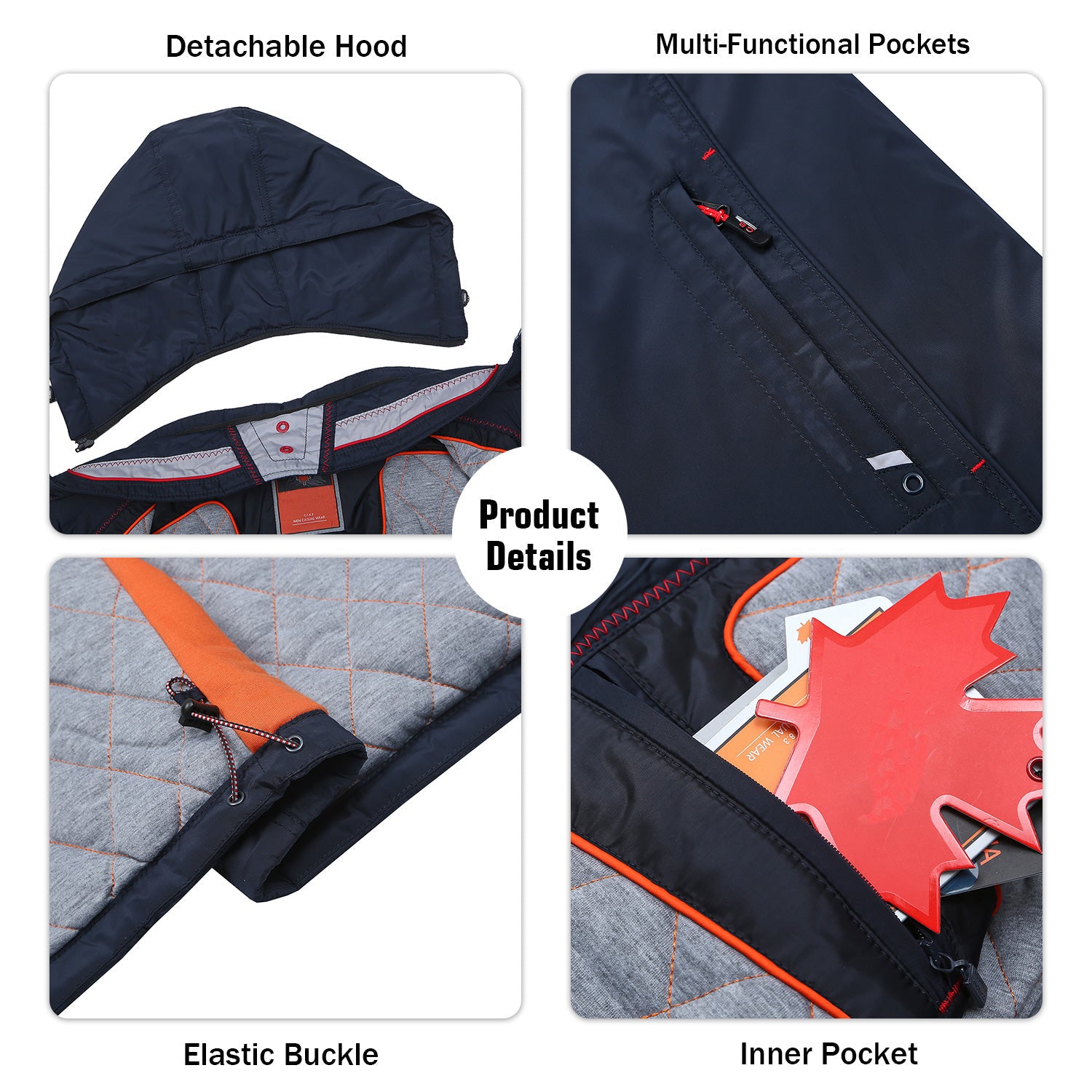 Hooded Northern Insulated Utilizer Jacket(Regular&Plus Size)