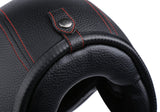 Vintage Harley 3/4 Open Face Helmet - Black Leather