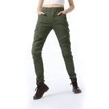 Flame 6 Lady Biker Jeans with CE Armor Protector