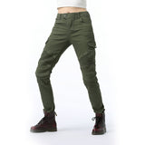 Flame 6 Lady Biker Jeans with CE Armor Protector