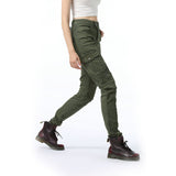 Flame 6 Lady Biker Jeans with CE Armor Protector
