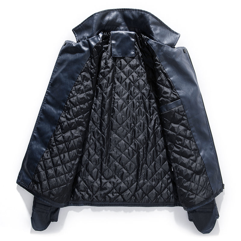 Men's Classic Moto Leather Jacket