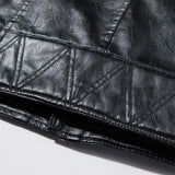 Men's Classic Moto Leather Jacket