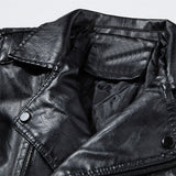 Men's Classic Moto Leather Jacket