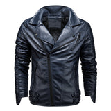 Men's Classic Moto Leather Jacket
