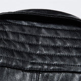 Men's Classic Moto Leather Jacket