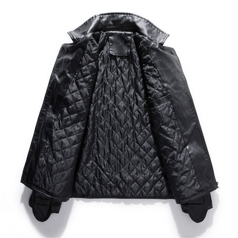 Men's Classic Moto Leather Jacket