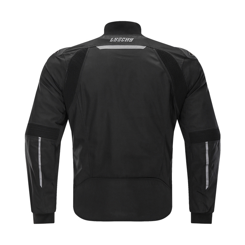 Mesh Bomber Moto Jacket With Armor