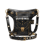 Steampunk Motorcycle Bag Retro Gothic Waist Bag