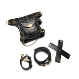 Steampunk Motorcycle Bag Retro Gothic Waist Bag
