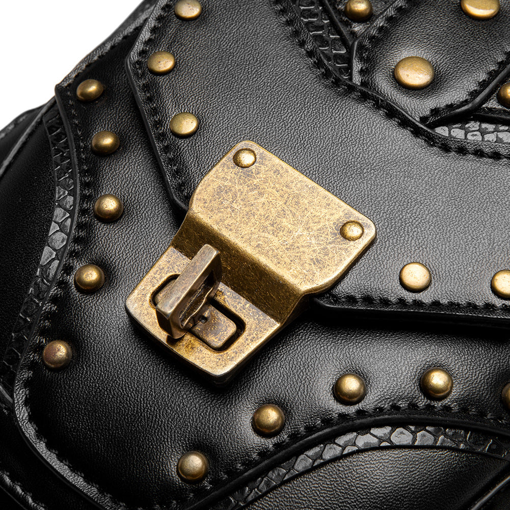 Steampunk Motorcycle Bag Retro Gothic Waist Bag