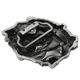 Grim Reaper Memento Mori Skull Belt Buckle