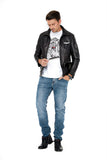 Eagle CM1 Men's Motorcycle Leather Jacket