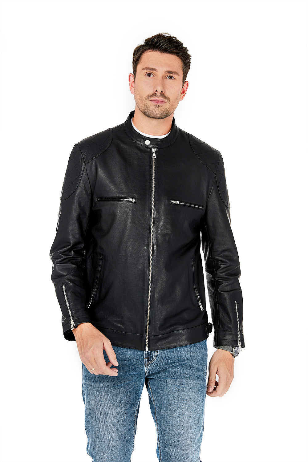 Eagle CM2 Men's Classic Leather Jacket